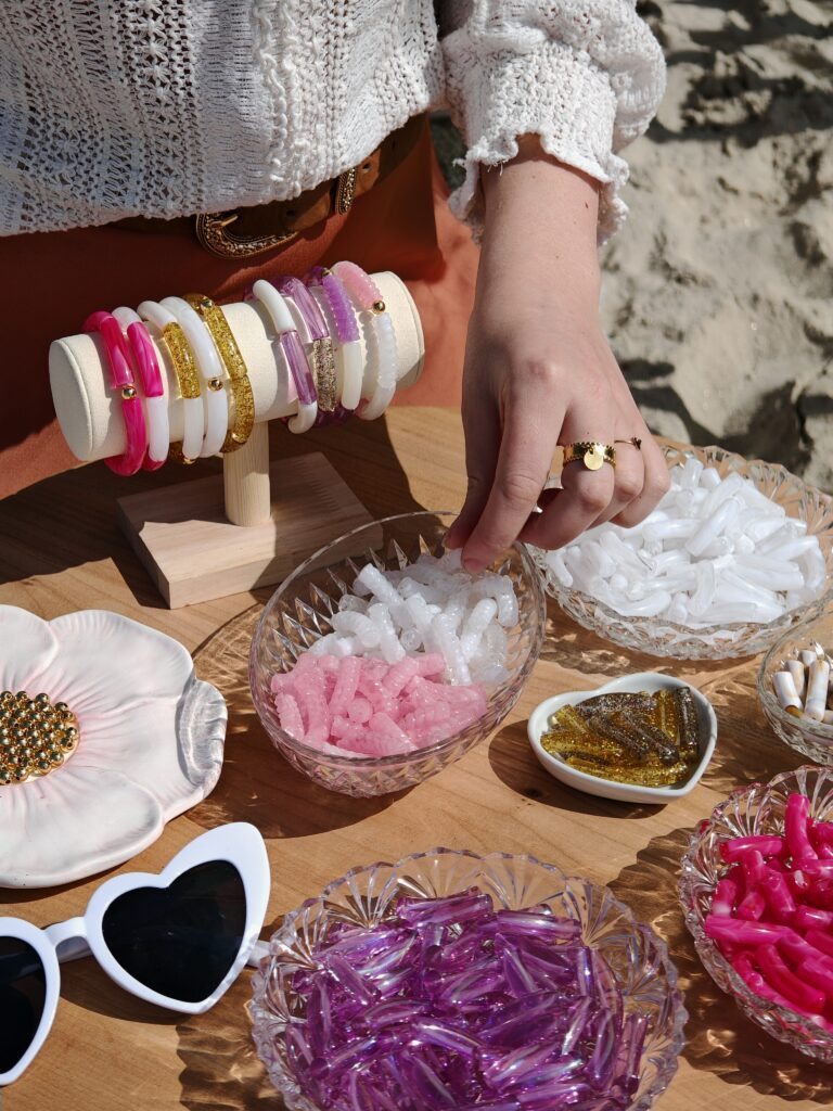 Atelier bijou collaboration capsule nomade et morganea.bijoux